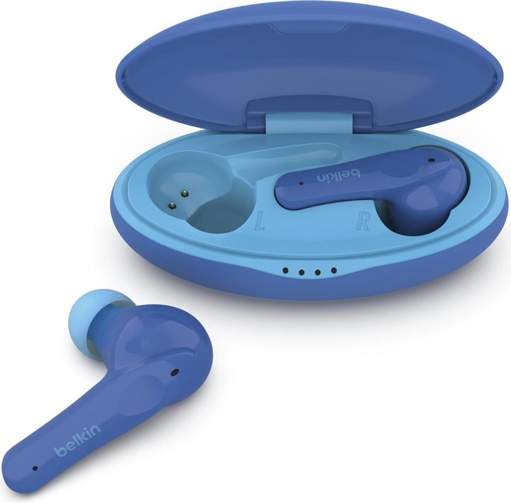 Produktbild Belkin SoundForm Nano Bluetooth In-Ear Kinder Kopfhörer, kabellos, 85 dB Begrenzung, True Wireless