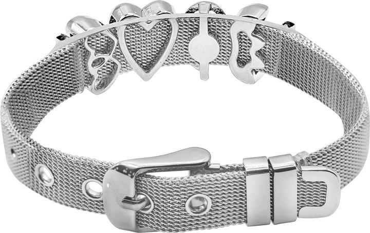 Immagine prodotto Heideman Bracciale a rete lucidato (100% acciaio inossidabile)