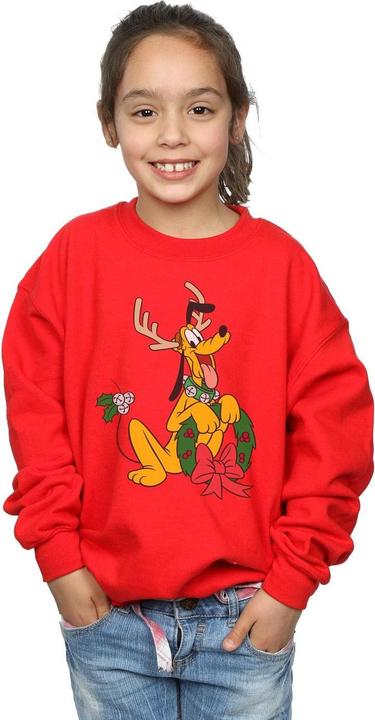 Produktbild Disney Pluto Christmas Reindeer Sweatshirt Mädchen (128)