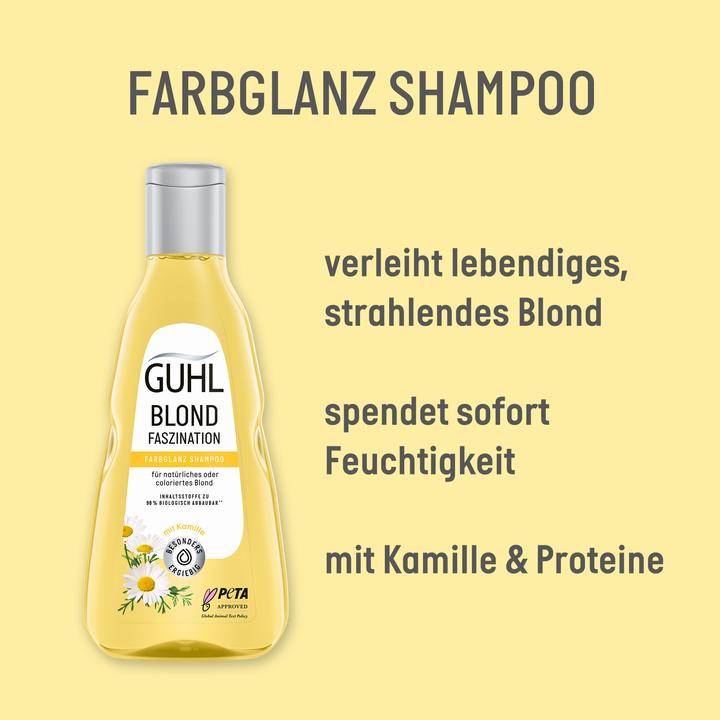 Actual product image Guhl Blonde Fascination Shampoo Colour Shine (250 ml, Liquid shampoo)