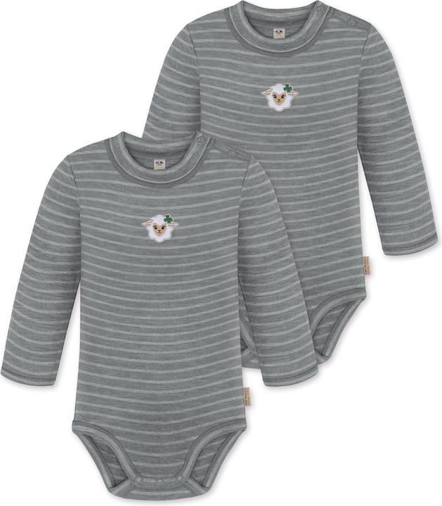 Immagine prodotto Normani Confezione da 2 body baby merino a maniche lunghe "Tuai" - 9397 (86)