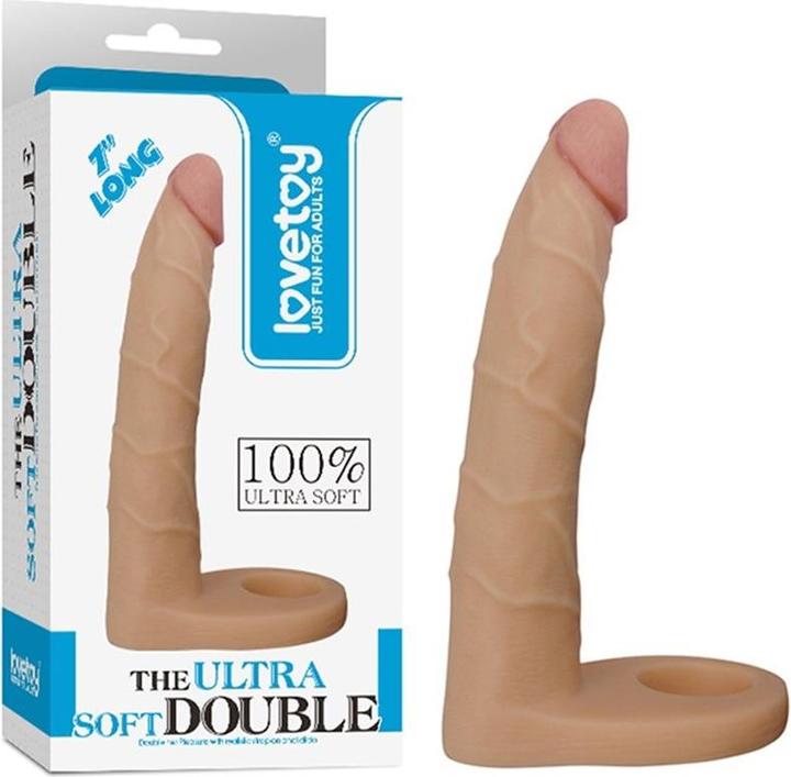 Image du produit Lovetoy The Ultra Soft Double 7" Gode réaliste