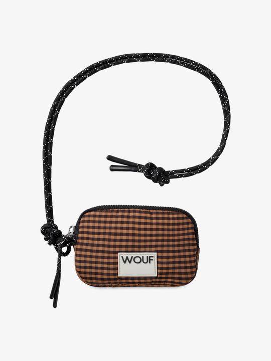 Actual product image Wouf Wallet brown
