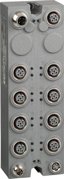Schneider Electric Erweiterungsblock, TM7, IP67, 16 DE, 24V DC, M12-Steckverbinder TM7BDI16A