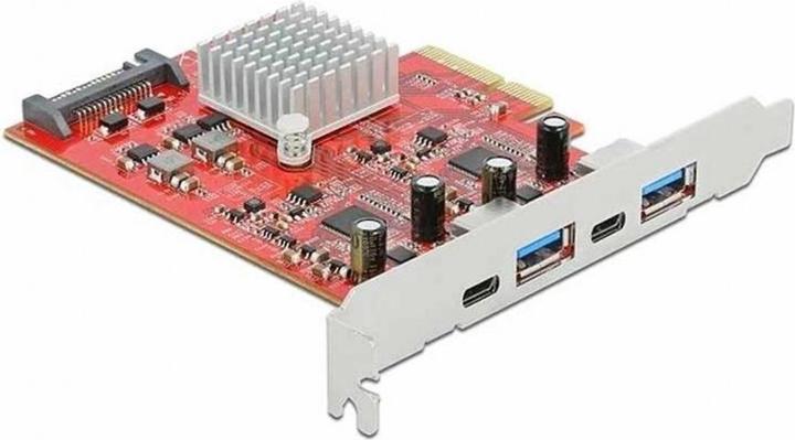 Immagine prodotto Delock Scheda PCI Express USB 3.1 Gen2 - 2x USB-A + 2x USB-C