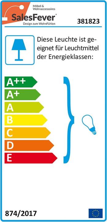 Energie-Label SalesFever Amelie (E27)