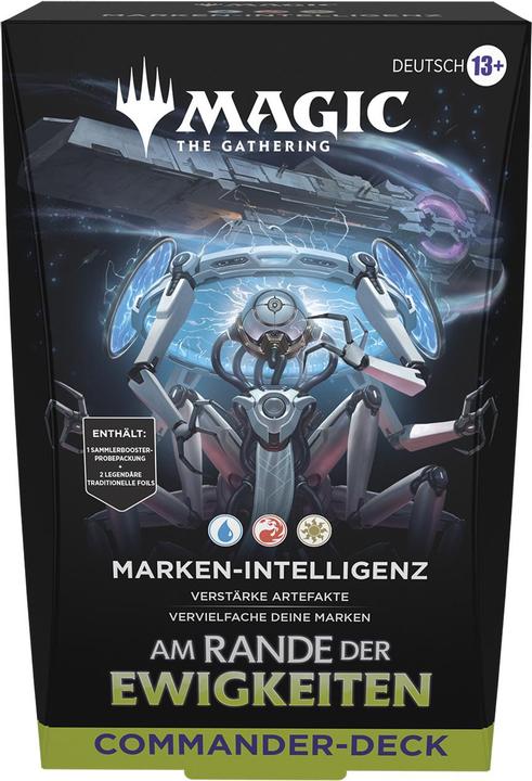 Actual product image Magic the Gathering MTG: Am Rande der Ewigkeiten - Commander Deck Set -D- (German, Commander)