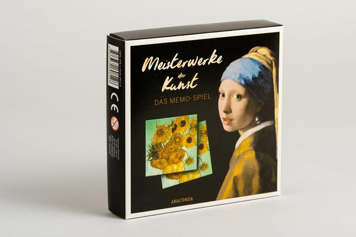 Produktbild Meisterwerke der Kunst - Das Mem.550812 (Deutsch)