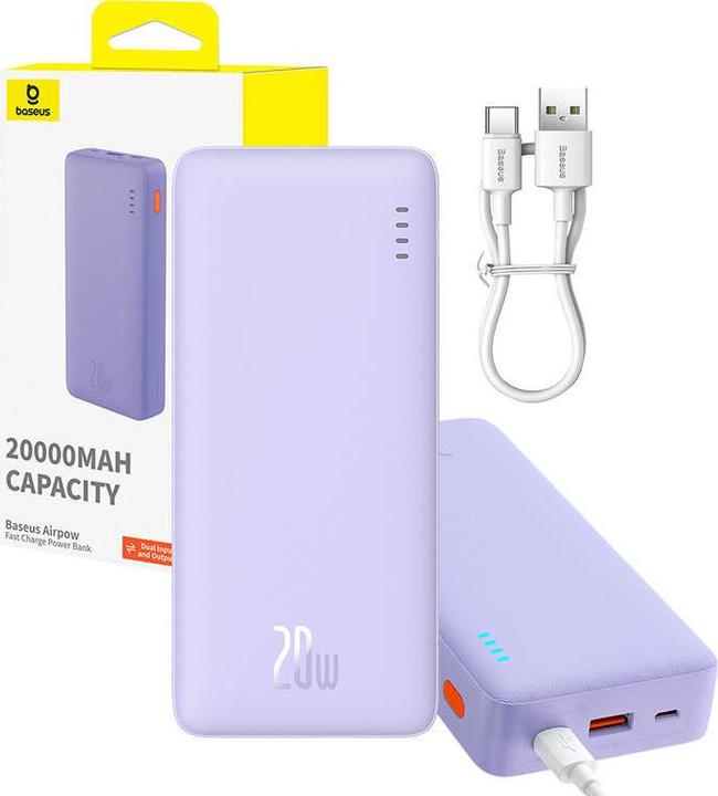 Produktbild Baseus Airpow (20000 mAh, 20 W, 74 Wh)