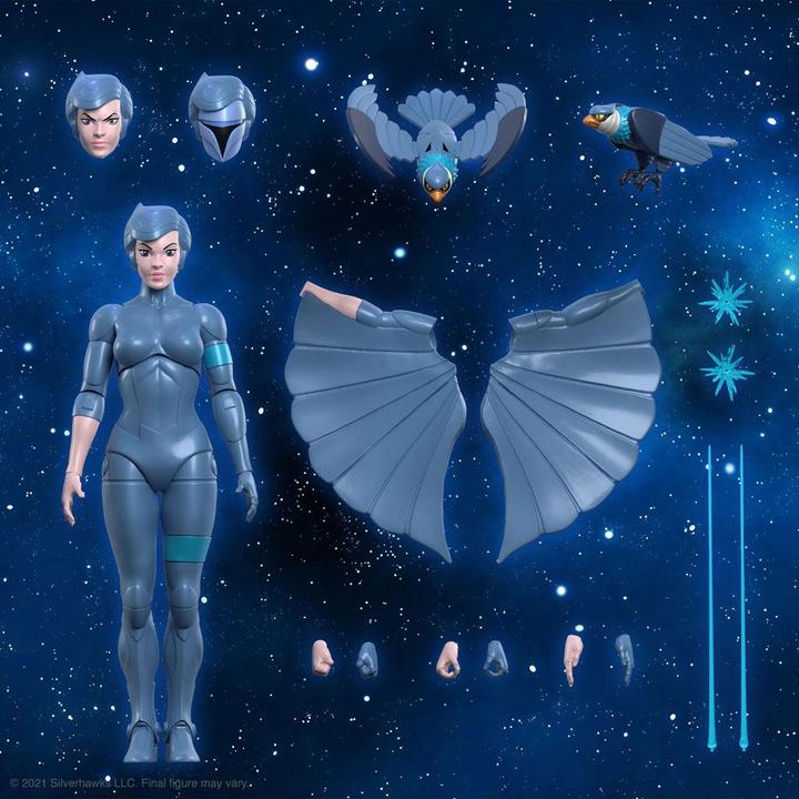Actual product image Super7 SilverHawks figurine Ultimates Steelheart 18 cm