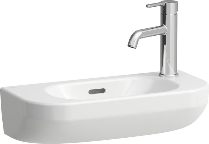 Produktbild Laufen Lua Handwaschbecken, 1 Hahnloch rechts, Becken links, mit Überlauf, 500x230mm, H815082 (230 mm, 500 mm)