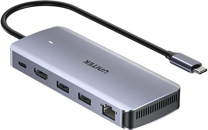 Immagine prodotto Unitek AKTYWNY HUB USB-C 10GBPS M.2 HDMI PD 100W (USB-C, 5 Porti)