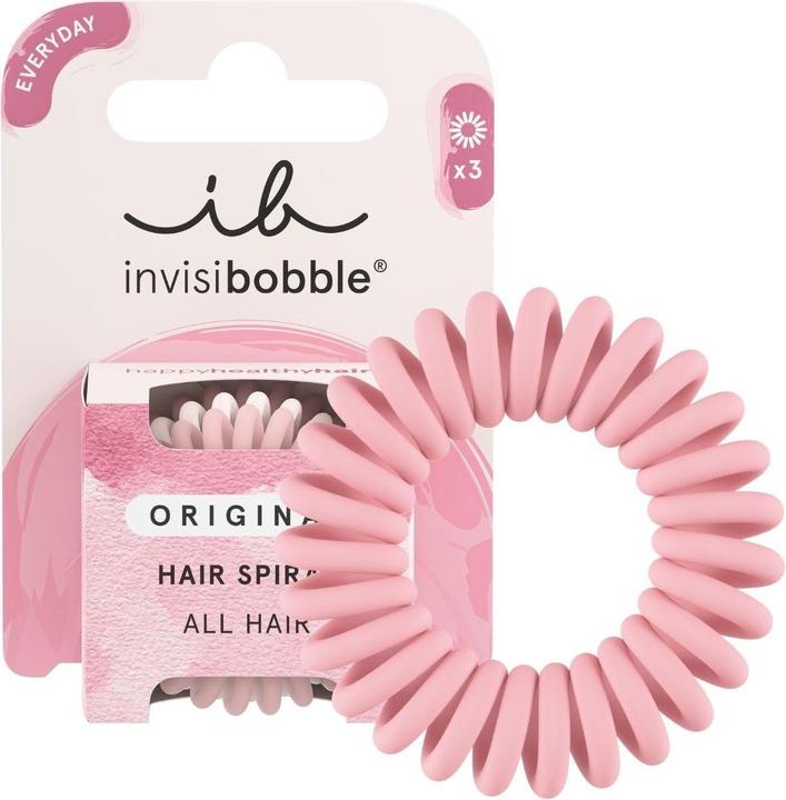 Invisibobble Cravatta per capelli Original the pinks 3 pezzi. (Elastico per capelli)