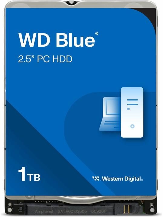 Immagine prodotto WD Blu (1 TB, 2.5", SMR)