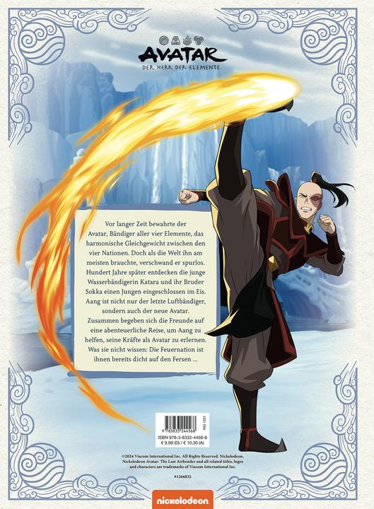 Produktbild Panini Avatar Herr der Elemente Buch 1 Wasser – Die Reise zum nö (Deutsch, Claudia Weber, 2024)