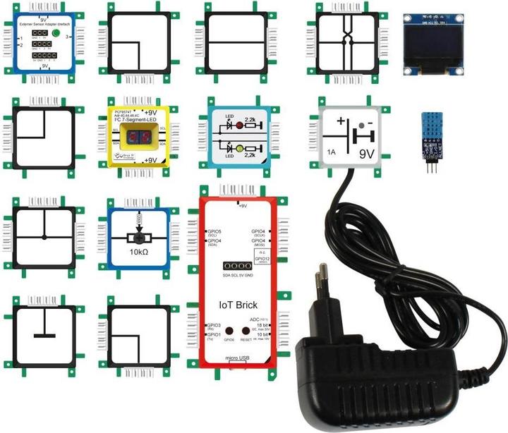 Immagine prodotto Allnet Set IoT di Brick "R "knowledge "Internet of Things" (inglese) (Kit elettronica)