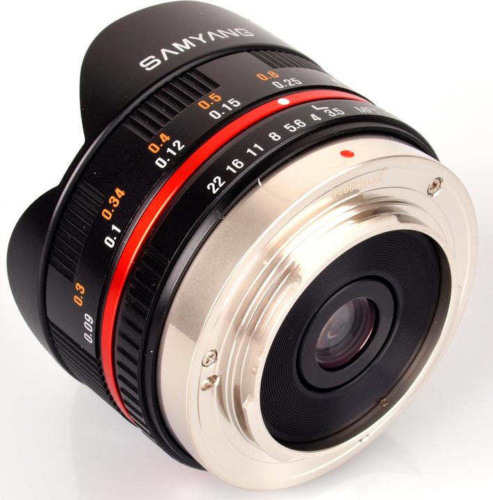 Actual product image Samyang 7.5mm f/3.5-22 MFT (Micro Four Thirds, APS-C / DX)