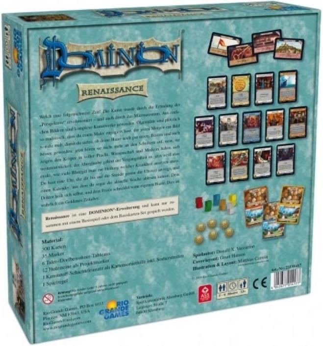 Produktbild Rio Grande Games Dominion: Renaissance (Deutsch)