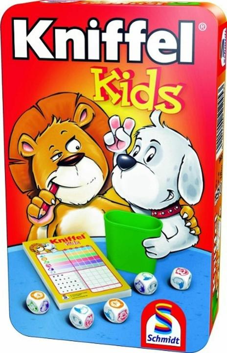 Image du produit Schmidt Spiele Boîte en métal pour les enfants Yahtzee (Allemand, Français, Italien)