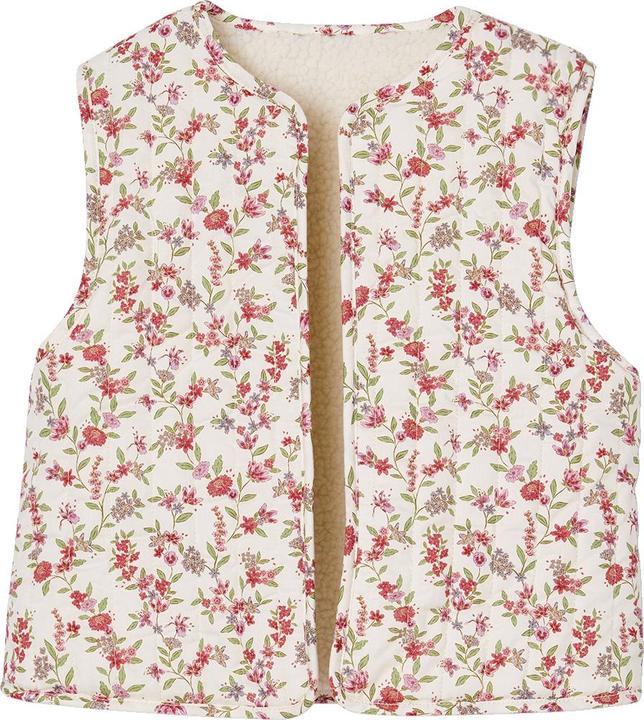 Produktbild Vertbaudet Mädchen Wende-Weste mit Teddyfleece und Recycling-Polyester (146)