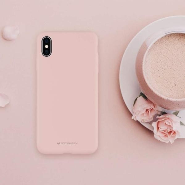 Produktbild Silicone Samsung S20 FE G780 różowo-piaskowy/pink sand (Samsung Galaxy S20 FE)