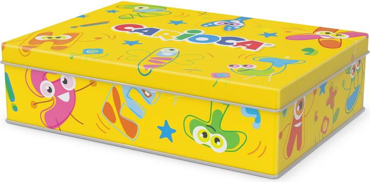 Image du produit Carioca Feutres de coloriage en boîte métallique 100 pièces, Jaune (Jaune, 100 x)