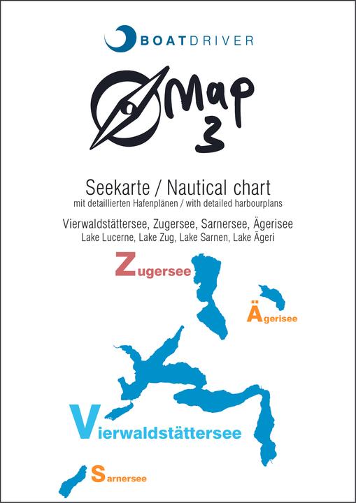 Produktbild Seekarte Map 3, Vierwaldstättersee