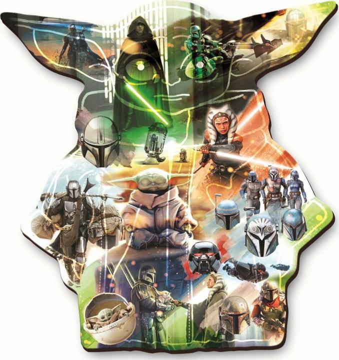 Image du produit Trefl Puzzle en bois forme spéciale 500+5 Star Wars (505 pièces)