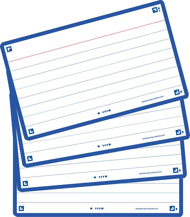 Actual product image Oxford FLASH 2.0 flashcards (A7, 80 x)