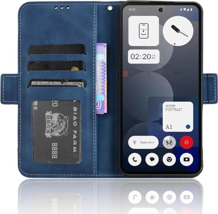 Actual product image Cover-Discount Nothing Phone (3a) Pro - Etui viele Kartenfächer (Nothing Phone (3a) Pro)