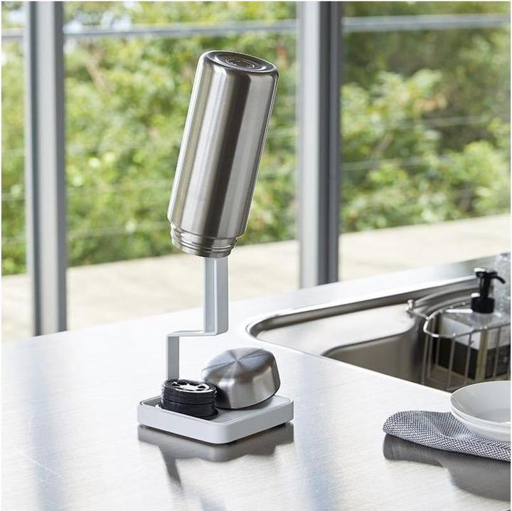 Actual product image Yamazaki TOWER bottle drainer