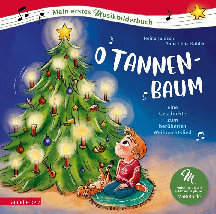 Actual product image O Tannenbaum (My first music picture book with CD and for streaming) (Heinz Janisch, German)