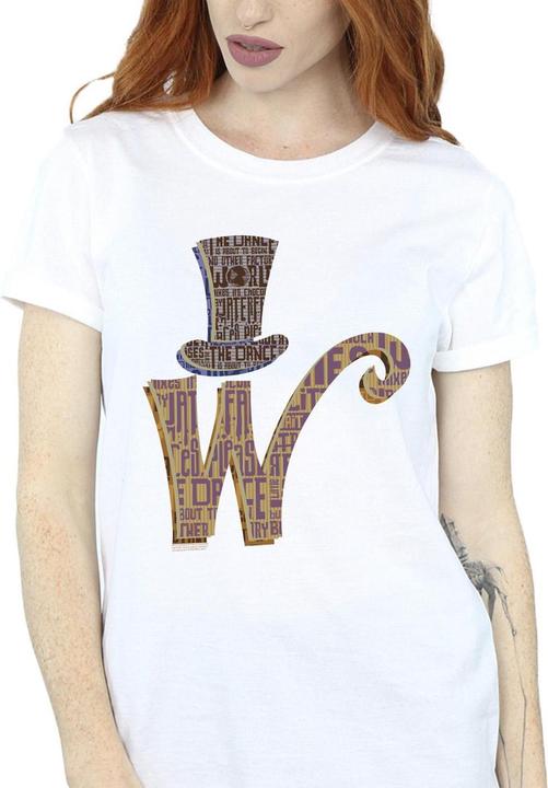 Image du produit Willy Wonka & the Chocolate Factory - T-shirt W LOGO HAT - Femme (5XL)