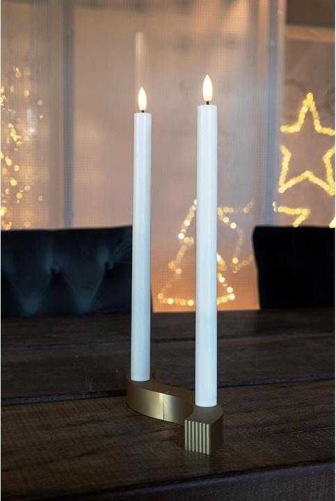 Immagine prodotto Sirius Set di candele LED Sille, 2 cm x 350 mm, bianco, ricaricabile (2 x)