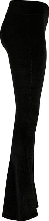 Actual product image Urban Classics Ladies High Waist Velvet Boot Cut Leggings (5XL)
