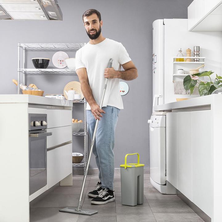 Image du produit InnovaGoods Lave-sol et seau avec compartiments séparés (1 pcs)