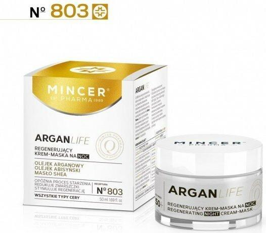 Produktbild Mincer Pharma Argan Life Regenerating Night Cream-Mask No.803 50Ml (50 ml, Nachtcreme)