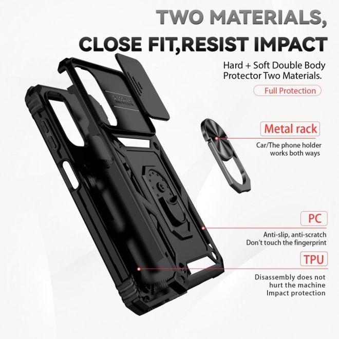 Actual product image MU Classic Kickstand Slide Cam Series (Samsung Galaxy A14 5G, Samsung Galaxy A14)