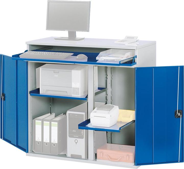 Image du produit RAU Armoire informatique version fixe ou mobile (110 cm, 106 cm)
