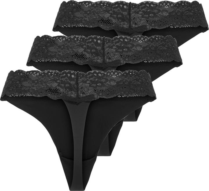 Immagine prodotto Only Onlchloe Lace S.S Thong 3-Pack Acc Noos (XS, confezione da 3)