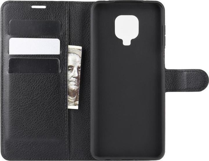 Produktbild Cover-Discount Xiaomi Redmi Note 9 Pro - Leder Etui Hülle schwarz (Xiaomi Redmi Note 9 Pro)