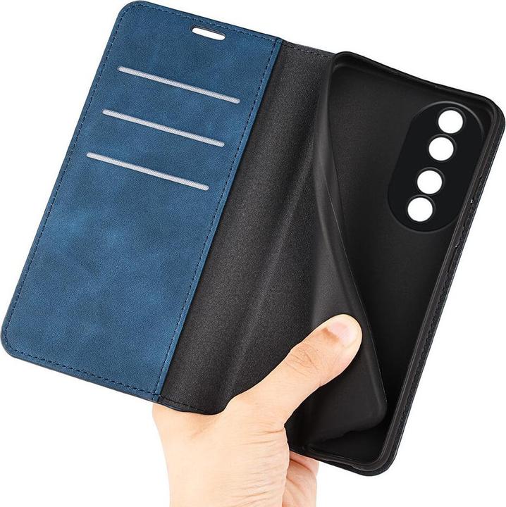 Immagine prodotto Cover-Discount Honor 90 - Custodia Stand Flip Cover blu (Honor 90)