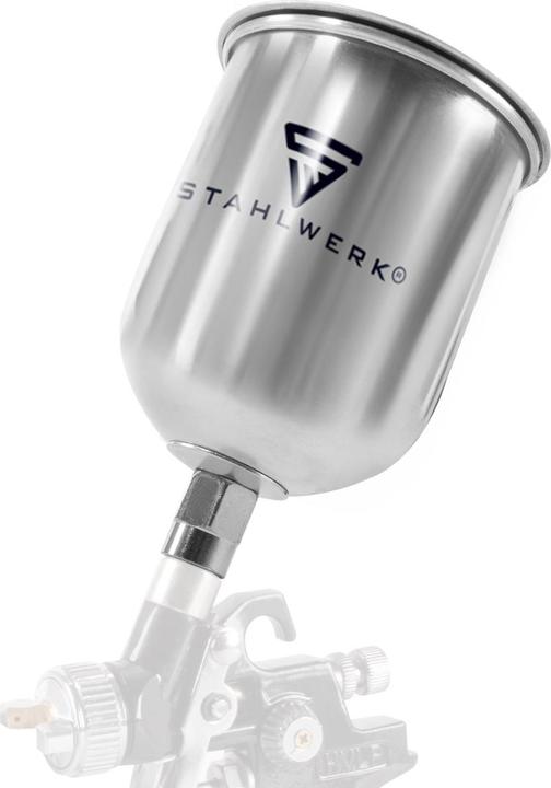 Image du produit Stahlwerk Gobelet à peinture en aluminium 600 ml pour pistolet à peinture