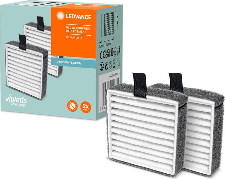 Produktbild Ledvance Uvc Hepa Air Purifier Replacement Filter (2 x)