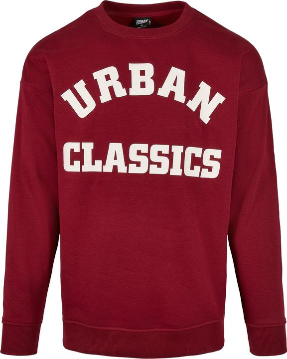 Urban Classics College Print Crew (L)