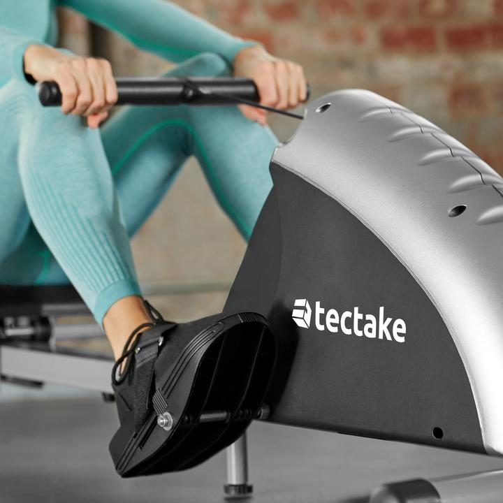 Actual product image tectake Rowing machine