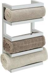 Produktbild Wenko Wand Handdoekrek Fondiro RVS glanzend 24x42cm - Handdoekhouder - Handdoekenrek (25781100)