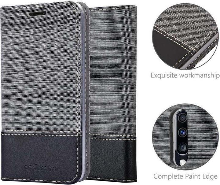 Produktbild Cadorabo Book Jeans Optik Cover (Samsung Galaxy A70)