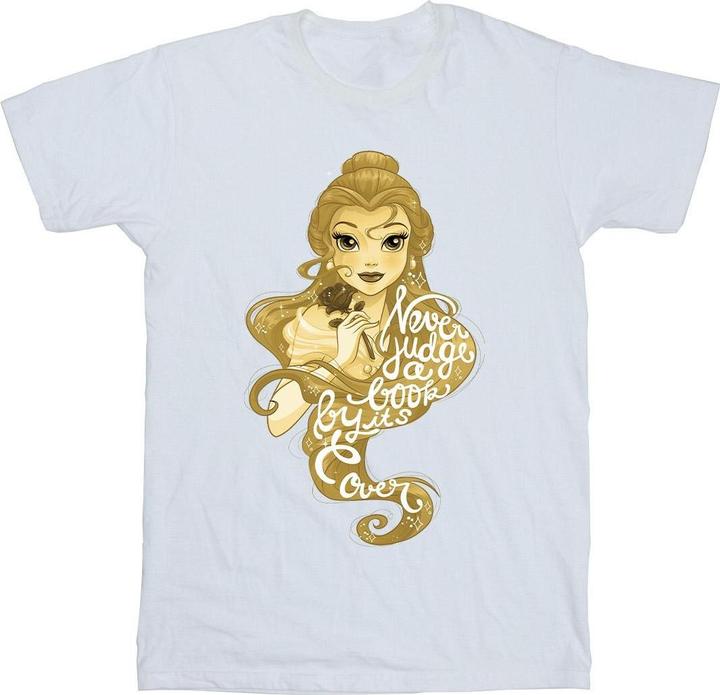 Disney Beauty And The Beast Never Judge TShirt Mädchen