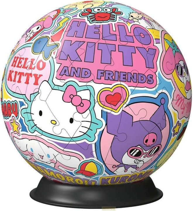 Produktbild Ravensburger 3D Puzzle 72 Teile - Puzzle-Ball Hello Kitty (72 Teile)